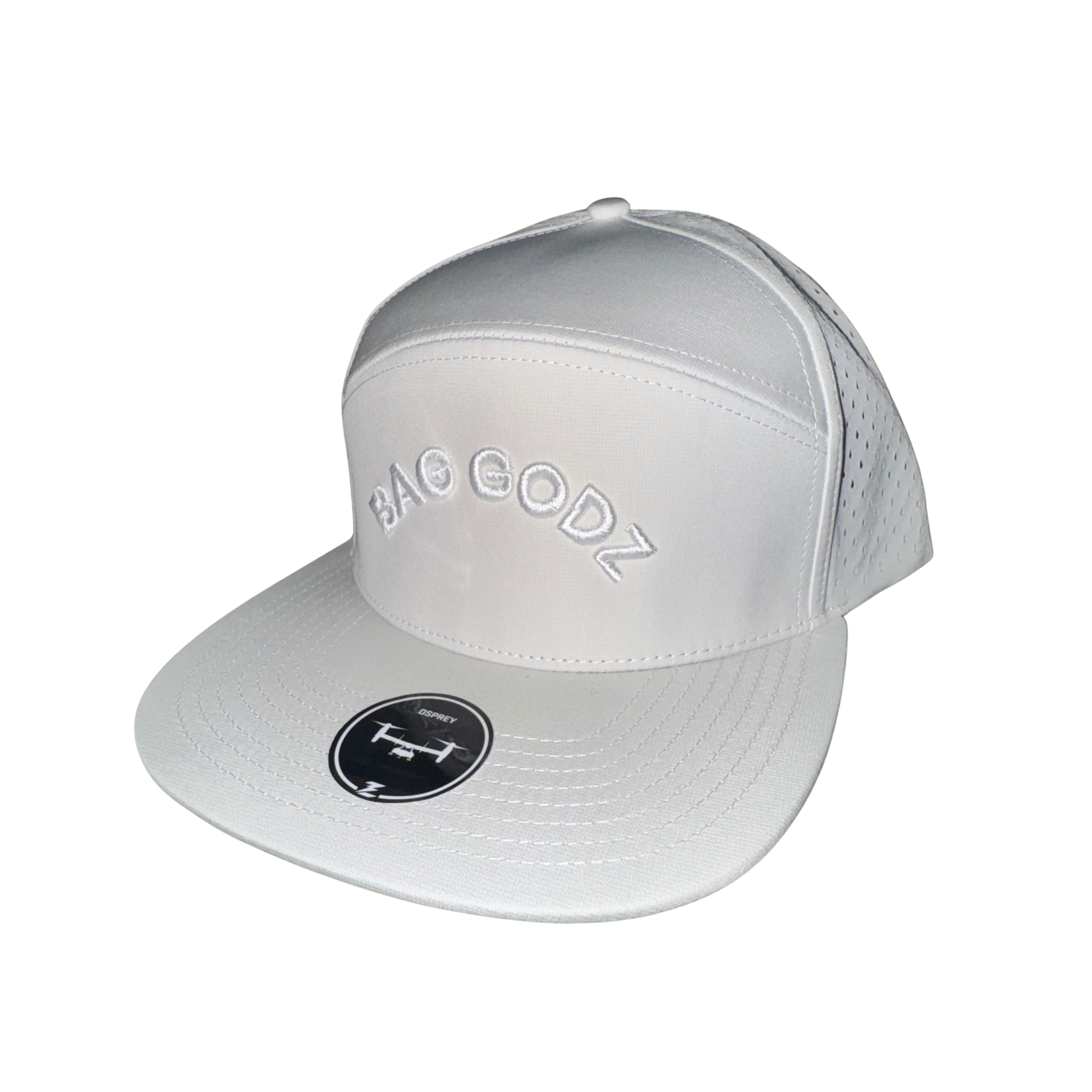 Creme BAGGODZ Zapped Osprey 7 Panel Hat