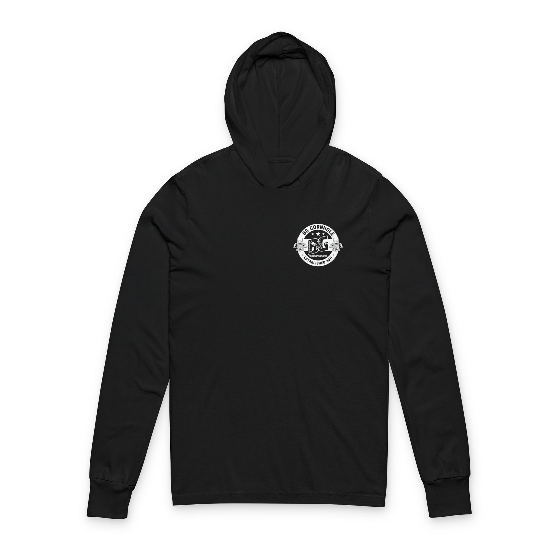 BG Unisex Hooded Long Sleeve Tee - Multiple Colors
