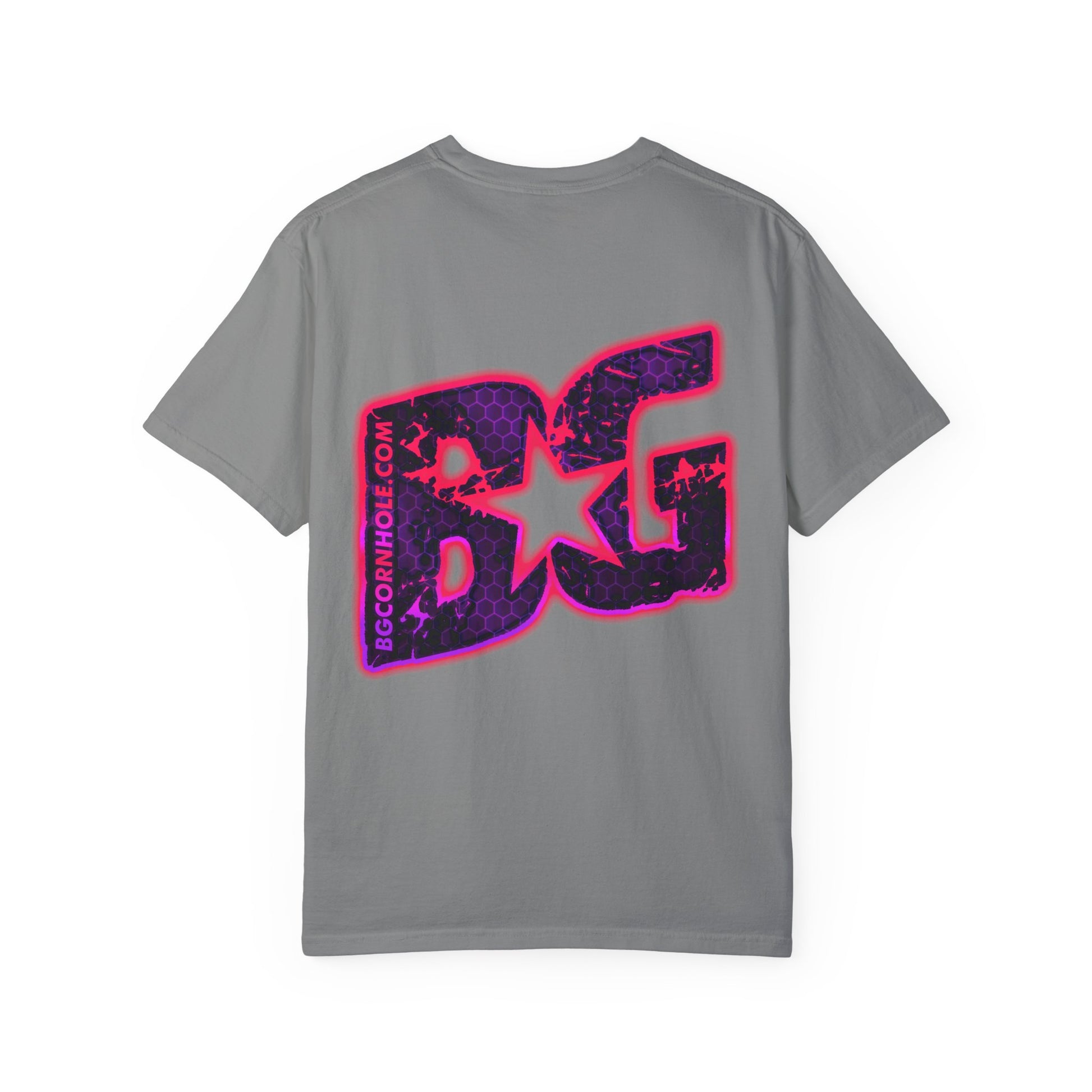 Pink/Purple Hex Glow Unisex Comfort Colors Tee - Multiple Colors
