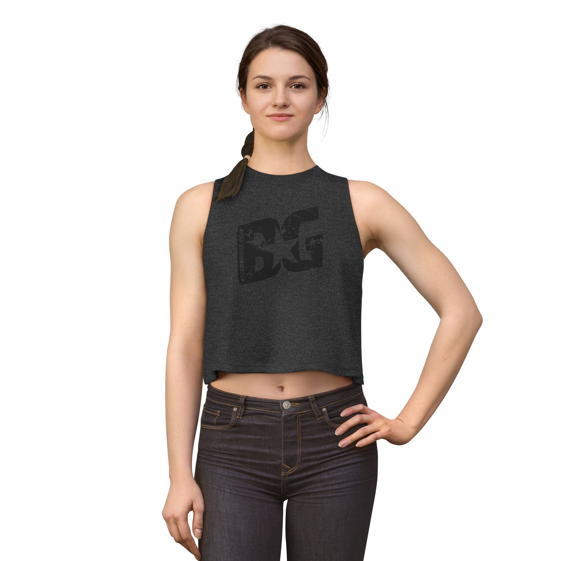 BG Women's Crop Top Tank Top - Multiple Colors