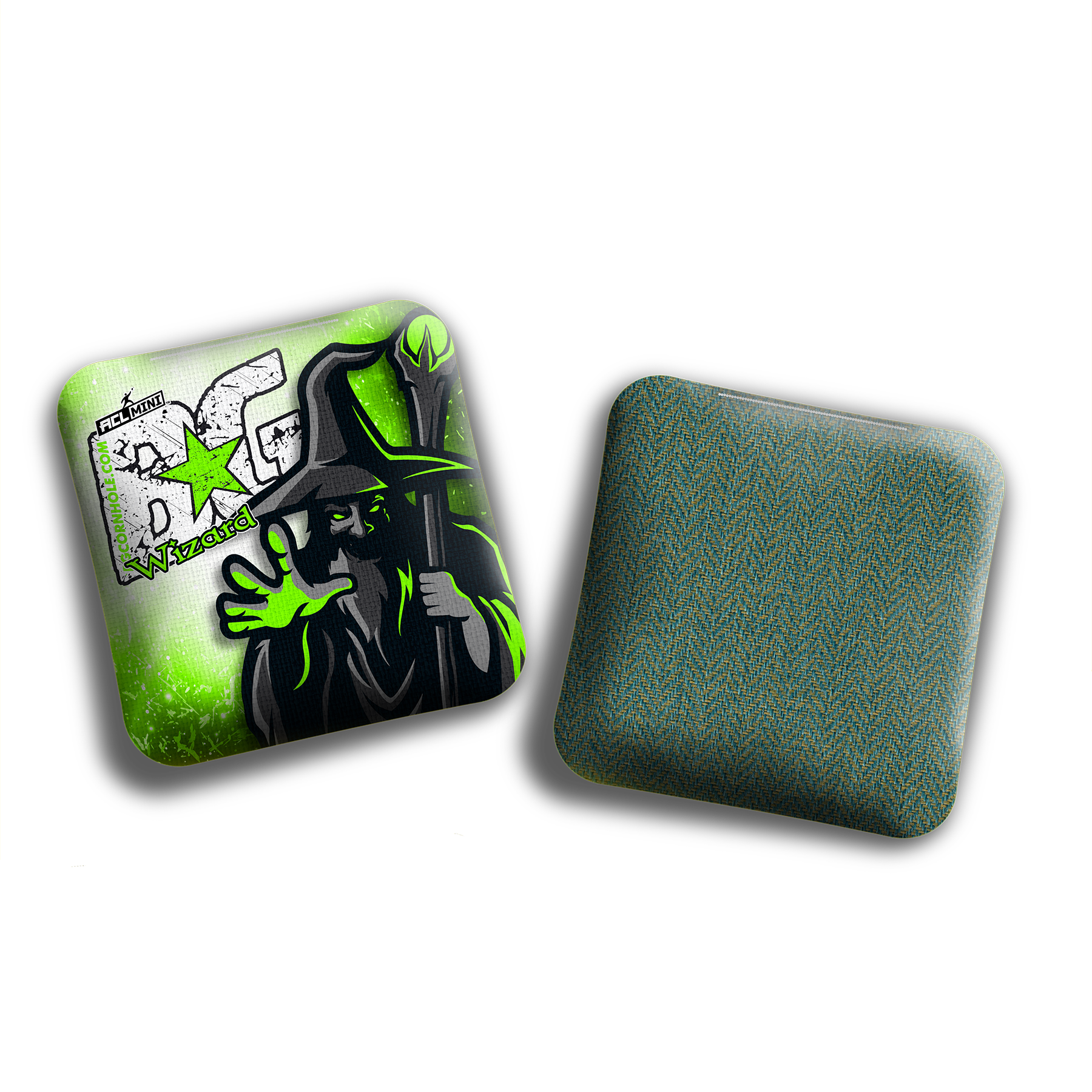 BG Wizard 4" Mini Cornhole Bags - “OG WIZARD” - Set of 4 Bags