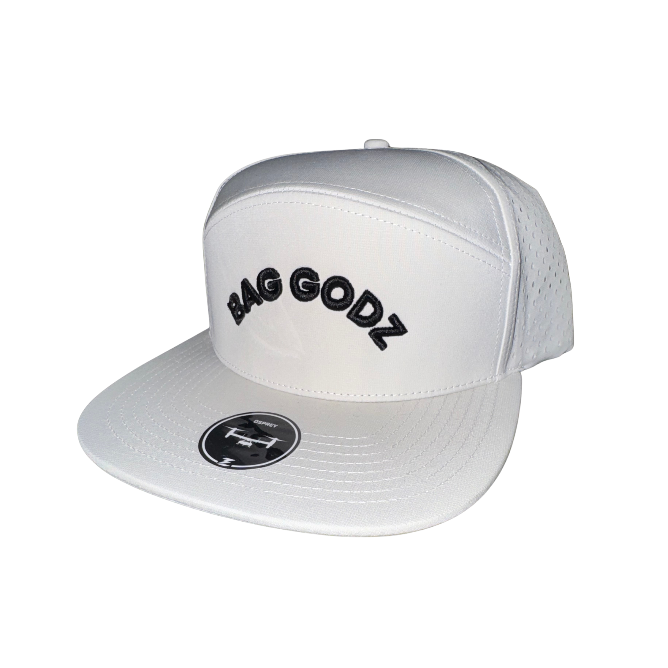 Creme BAGGODZ Zapped Osprey 7 Panel Hat