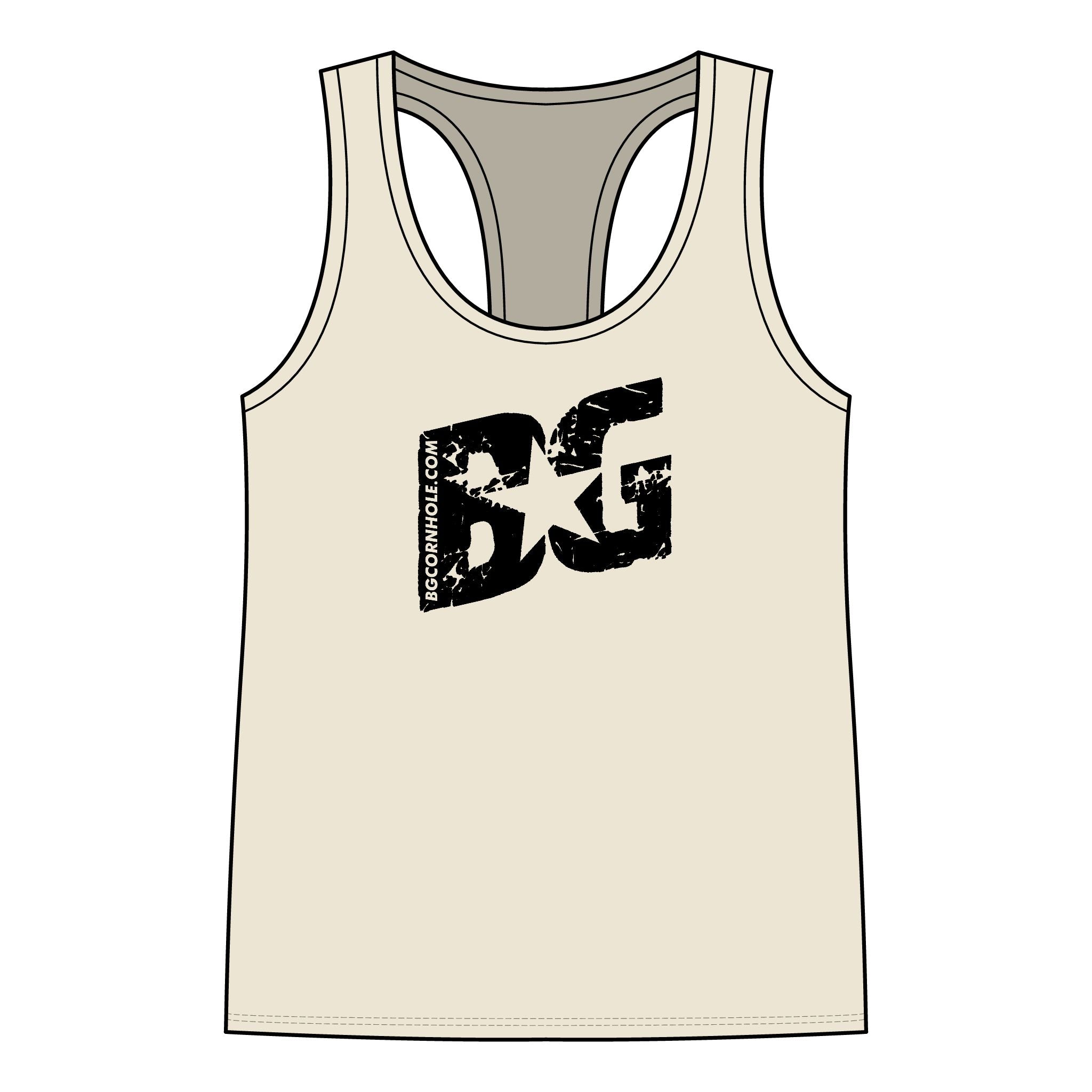 BG Women's Jersey Racerback Tank - Multiple Colors