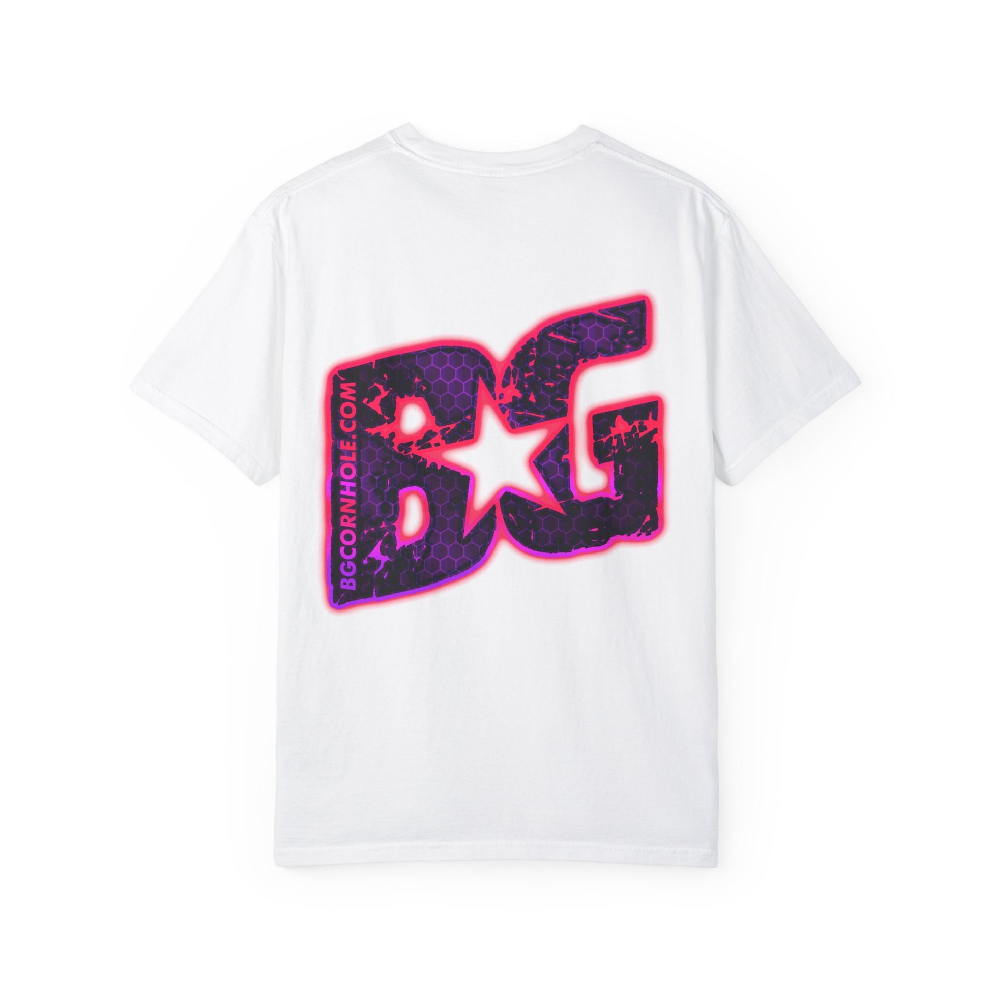 Pink/Purple Hex Glow Unisex Comfort Colors Tee - Multiple Colors