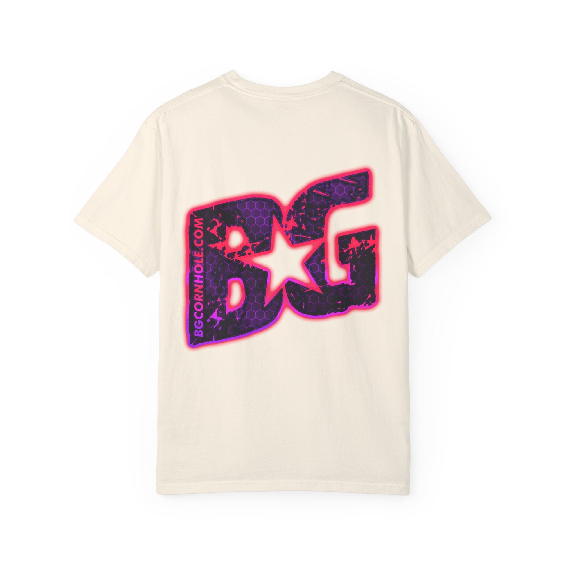Pink/Purple Hex Glow Unisex Comfort Colors Tee - Multiple Colors