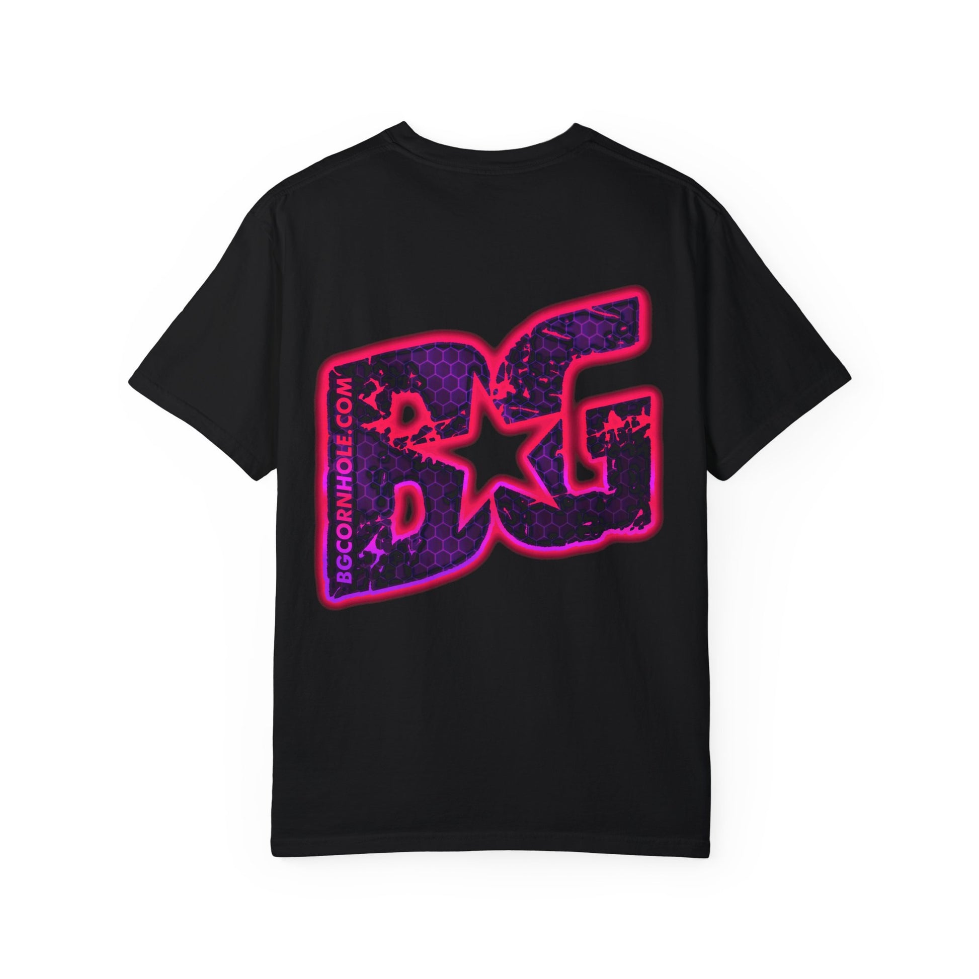 Pink/Purple Hex Glow Unisex Comfort Colors Tee - Multiple Colors