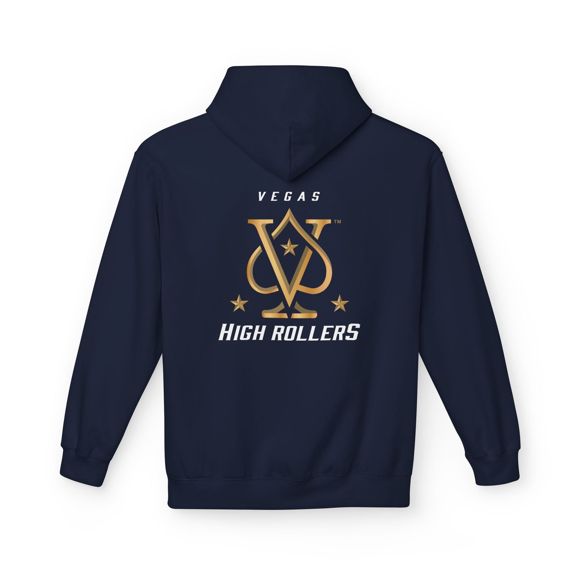 Vegas High Rollers Double Sided Unisex Gildan Hoodie - Multiple Colors