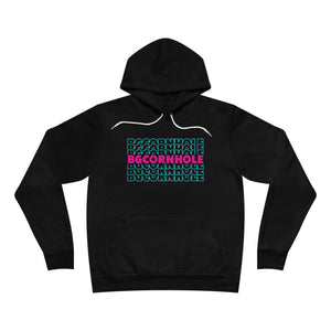 Miami Repeated Unisex Fleece Hoodie - Multiple Colors