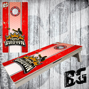 BG "Triple Crown" Cornhole Boards - Elite Model