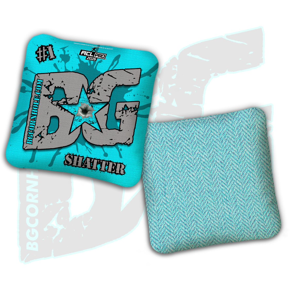 Limited Edition 2026 BG Multiple Bag Models "OG Bullet" - ACL Pro Stamped Cornhole Bags - SET OF 4 BAGS