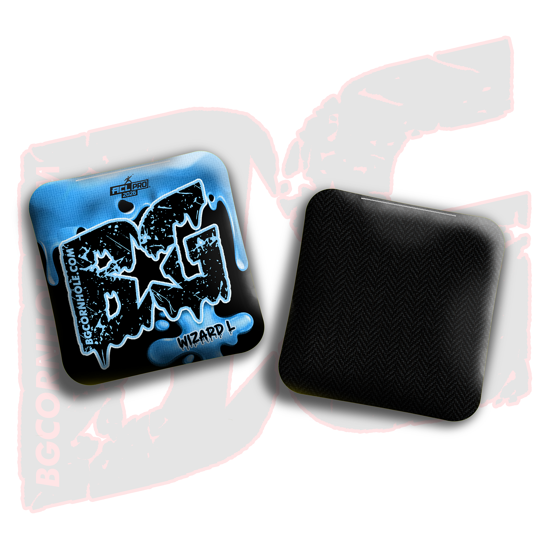 2026 BG Wizard L "Drip" - ACL Pro Stamped Cornhole Bags - SET OF 4 BAGS