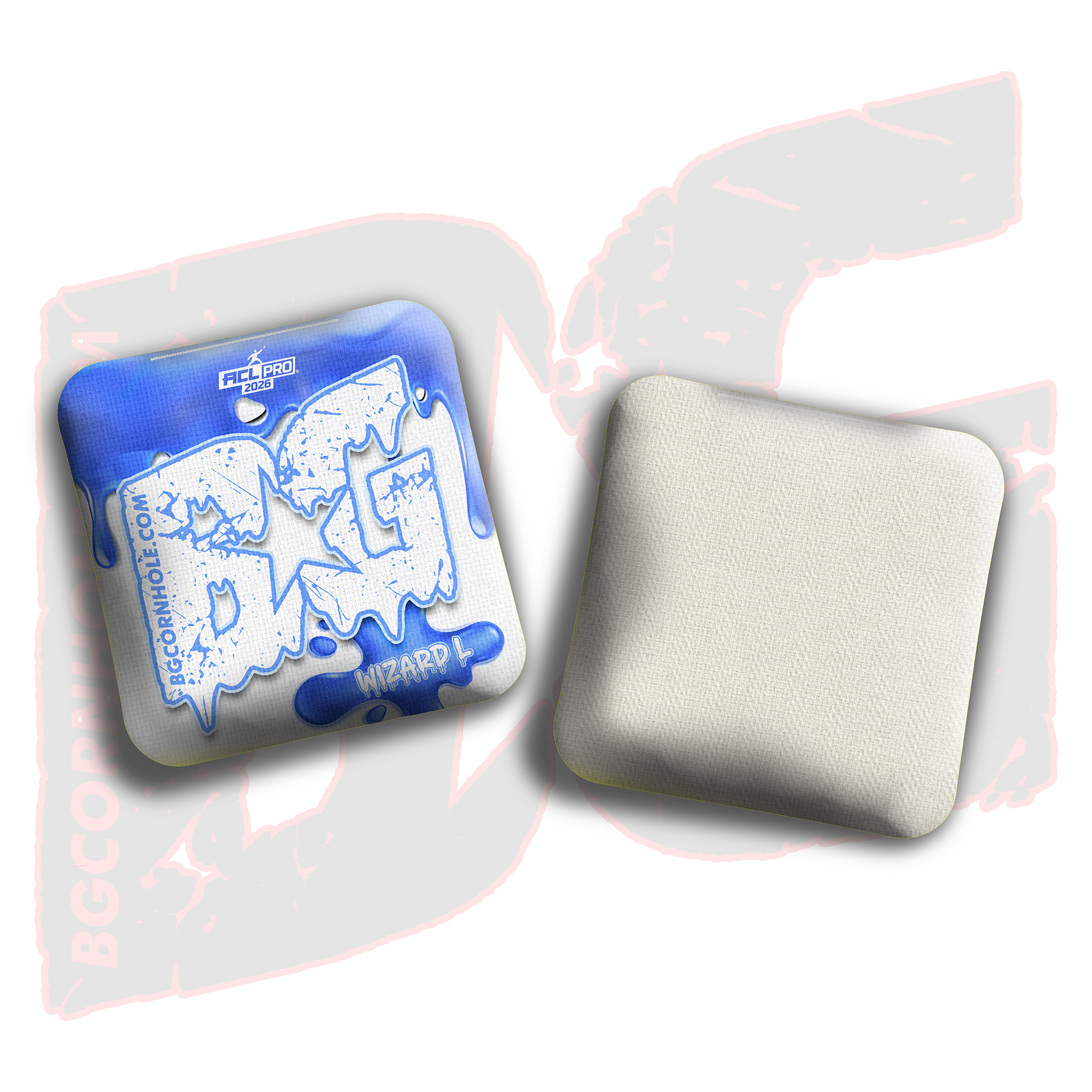 2026 BG Wizard L "Drip" - ACL Pro Stamped Cornhole Bags - SET OF 4 BAGS