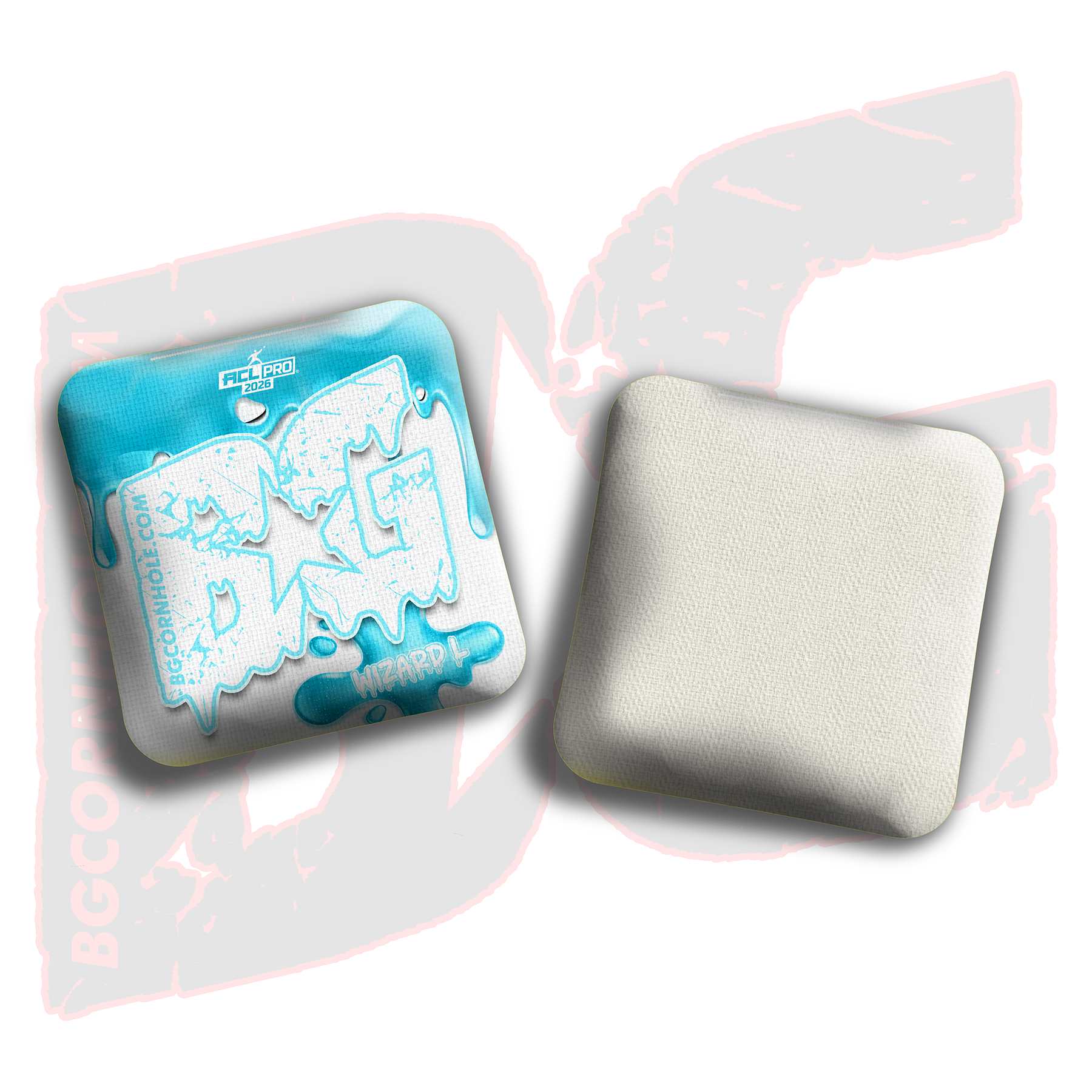 2026 BG Wizard L "Drip" - ACL Pro Stamped Cornhole Bags - SET OF 4 BAGS