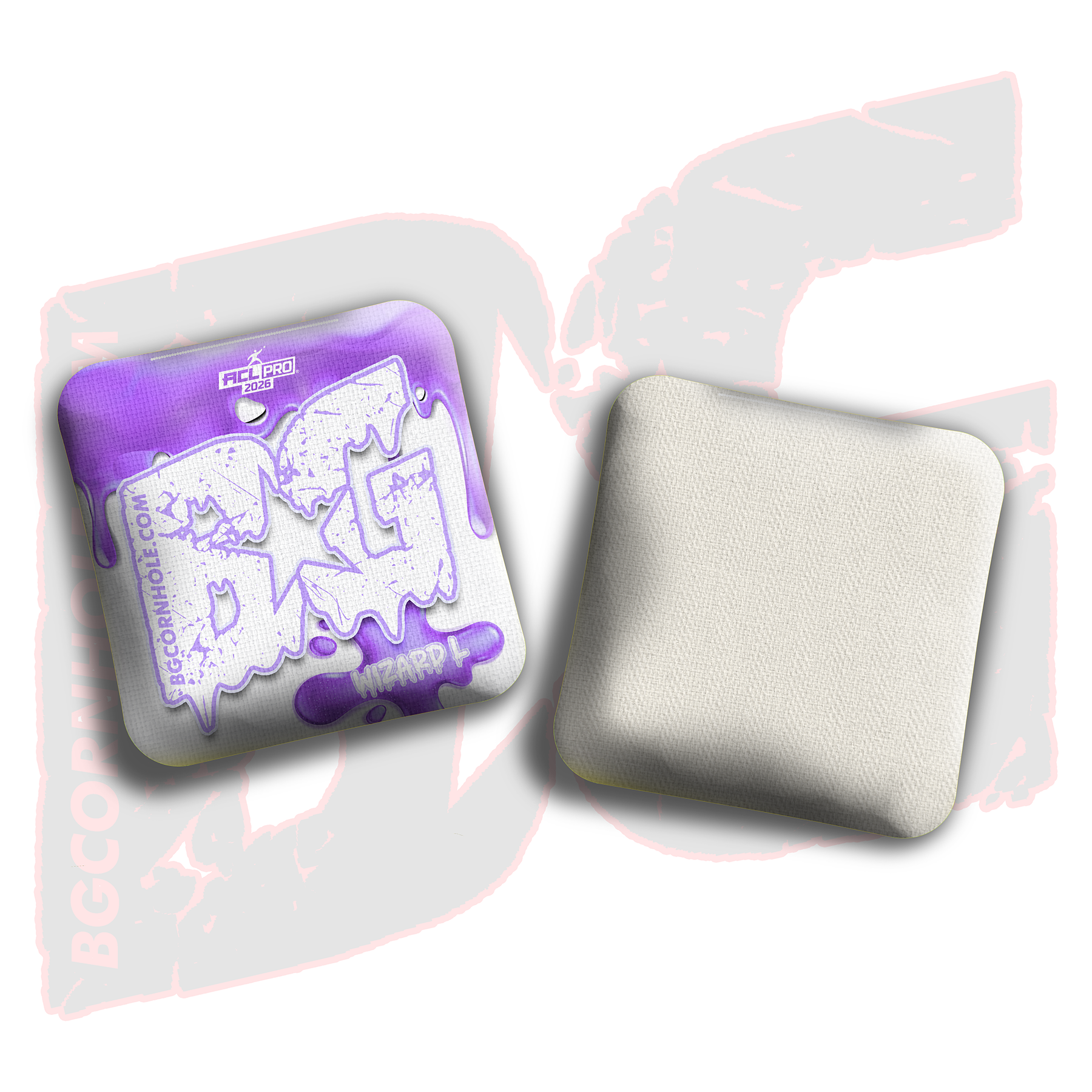 2026 BG Wizard L "Drip" - ACL Pro Stamped Cornhole Bags - SET OF 4 BAGS
