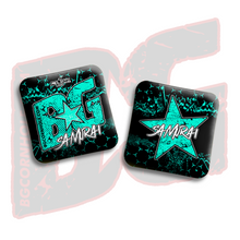 Load image into Gallery viewer, 2026 BG Comp Samurai- &quot;Hex Godz&quot; - ACL Comp Stamped Cornhole Bags - SET OF 4 BAGS