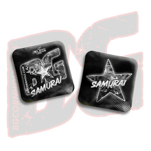 Load image into Gallery viewer, 2026 BG Comp Samurai - &quot;Nebula&quot; - ACL Comp Stamped Cornhole Bags - SET OF 4 BAGS