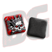 Load image into Gallery viewer, 2026 BG Comp Viking - &quot;Skull King&quot; - ACL Comp Stamped Cornhole Bags - SET OF 4 BAGS