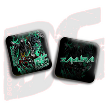 Load image into Gallery viewer, 2026 BG Comp Samurai - &quot;Rock Godz&quot; - ACL Comp Stamped Cornhole Bags - SET OF 4 BAGS