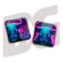 Load image into Gallery viewer, 2026 BG Comp Samurai - &quot;Charge&quot; - ACL Comp Stamped Cornhole Bags - SET OF 4 BAGS