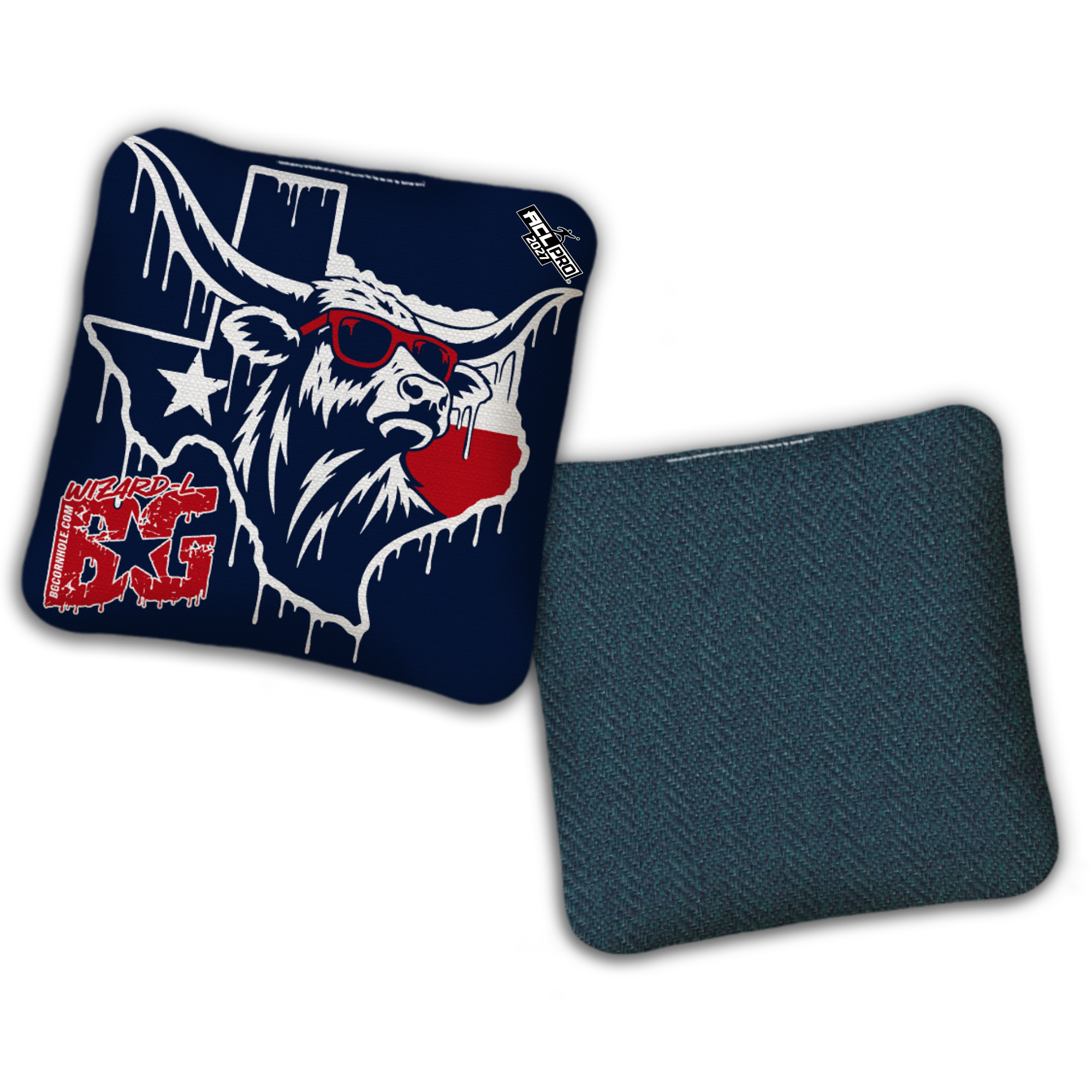 2027 BG "TEXAS DRIP" - ACL Pro Stamped Cornhole Bags - SET OF 4 BAGS