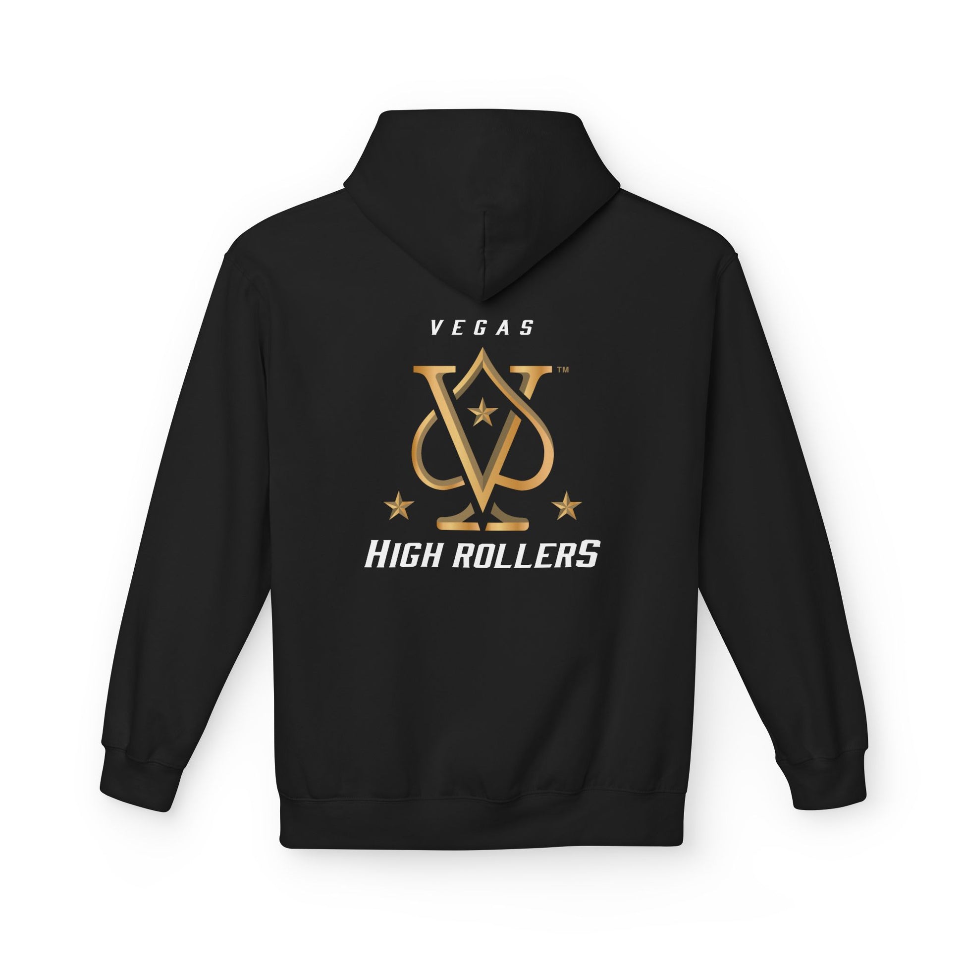 Vegas High Rollers Double Sided Unisex Gildan Hoodie - Multiple Colors
