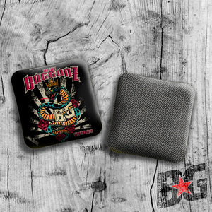 MULTIPLE BAG TYPES - BG SERPENT 4” Mini Cornhole Bags - Set of 4 Bags