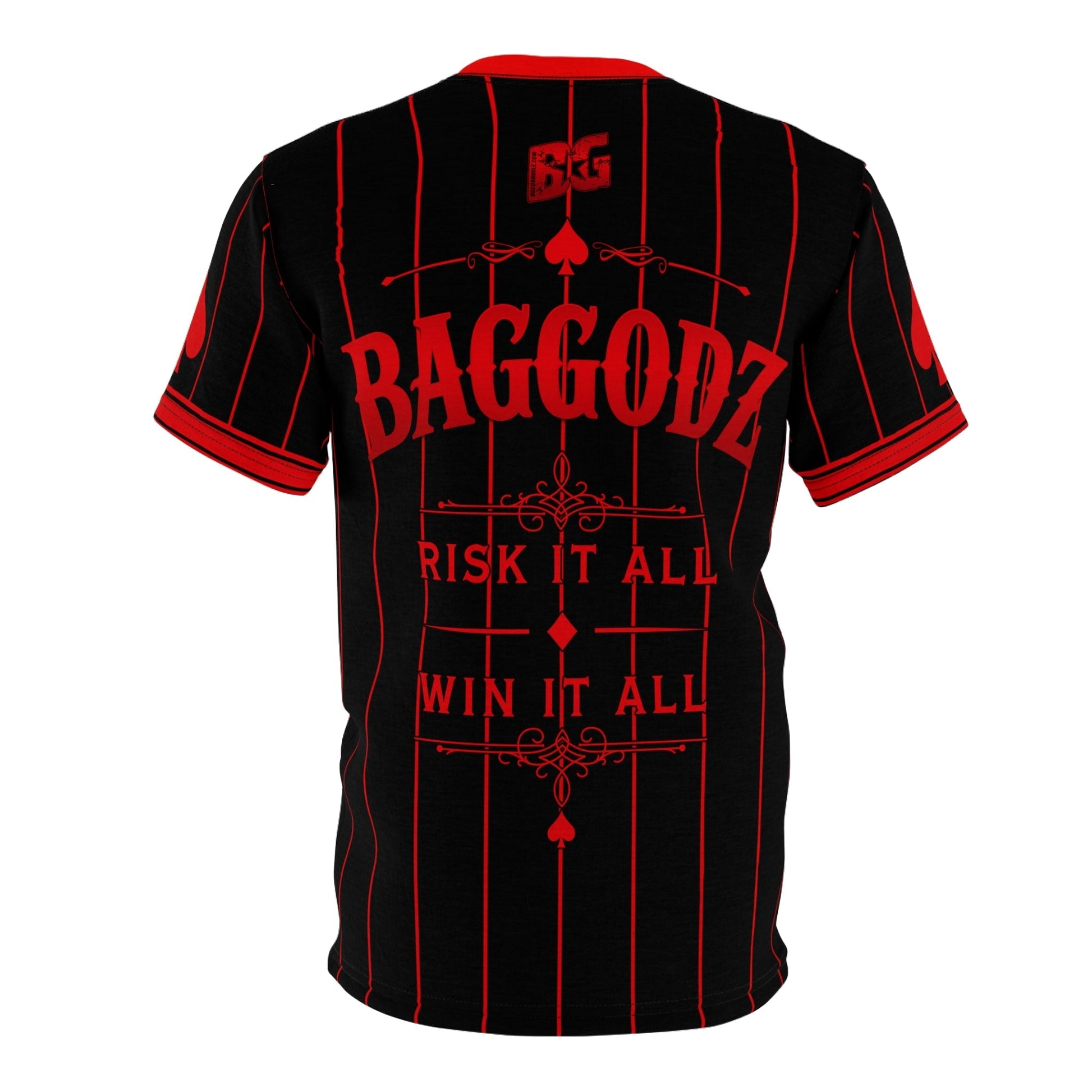 BG / CaddySack "Risk It All" Pinstripe Jersey (Non-Custom)