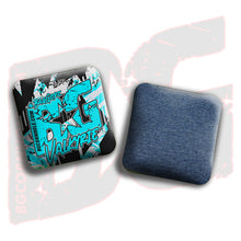 Load image into Gallery viewer, 2026 AMBASSADOR BG VALKYRIE - &quot;Acid Burn&quot; - ACL Pro Stamped Cornhole Bags - SET OF 4 BAGS