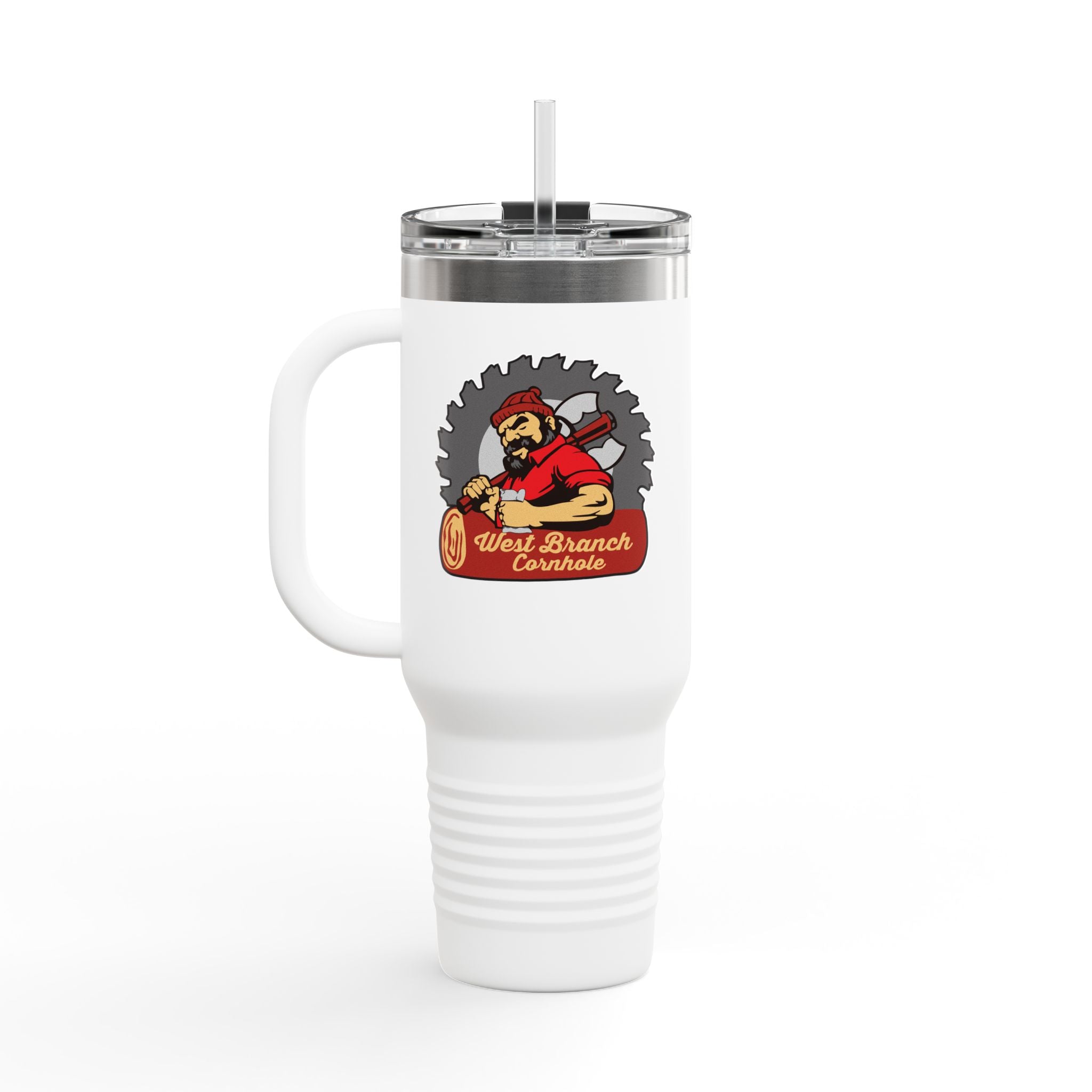 West Branch Cornhole x BG Travel Mug - 40oz - Multiple Colors