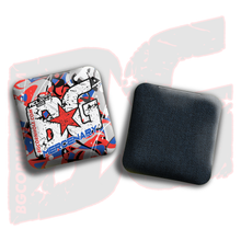 Load image into Gallery viewer, 2026 BG Comp Mercenary - &quot;Modern&quot; - ACL Comp Stamped Cornhole Bags - SET OF 4 BAGS