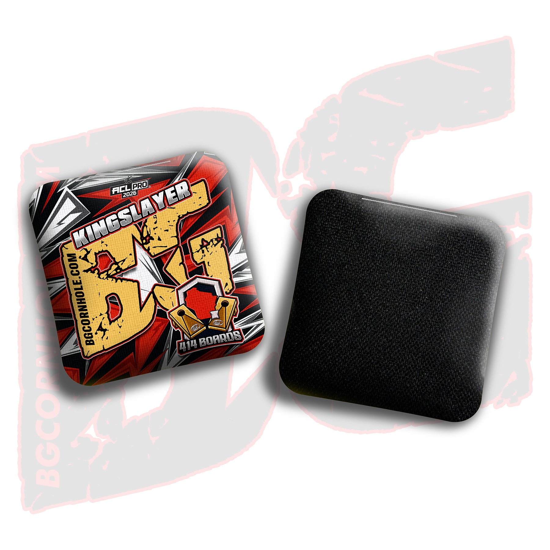 2026 BG Multiple Bag Models - "414 Boards” Collab - ACL Pro Stamped Cornhole Bags - SET OF 4 BAGS