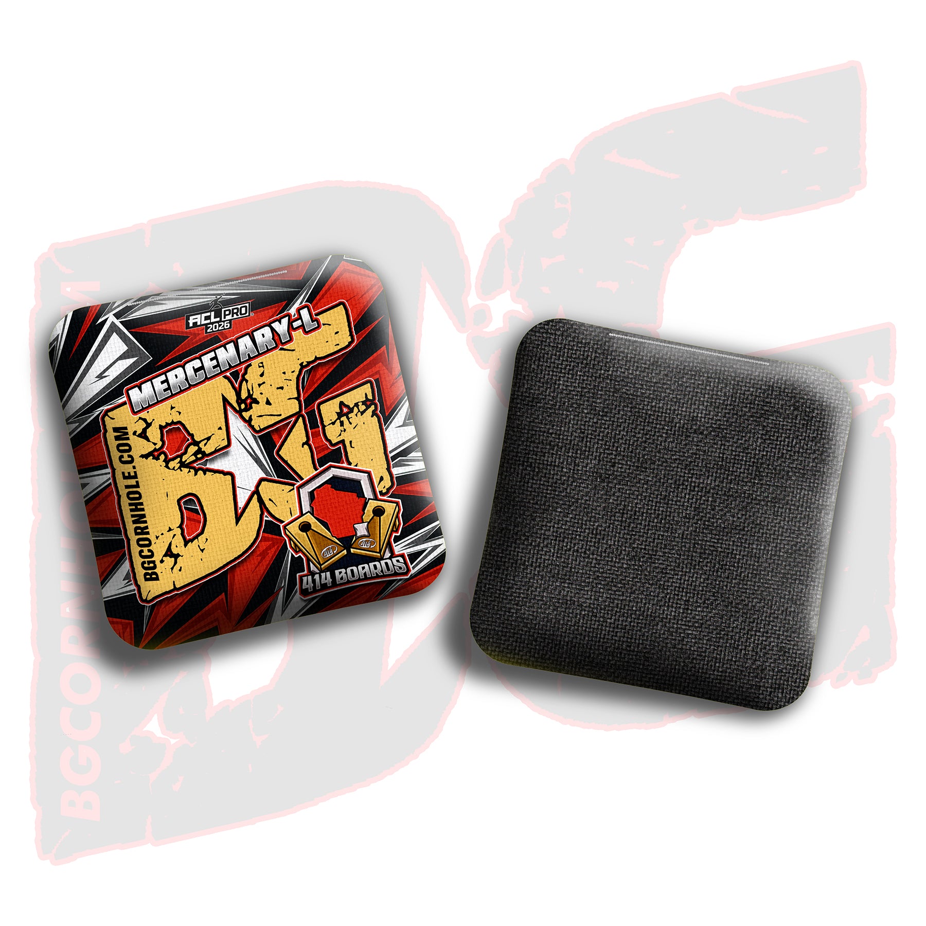 2026 BG Multiple Bag Models - "414 Boards” Collab - ACL Pro Stamped Cornhole Bags - SET OF 4 BAGS