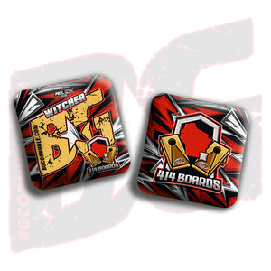 2026 Multiple Bag Models - "414 Boards” Collab - ACL Pro Stamped Cornhole Bags - SET OF 4 BAGS
