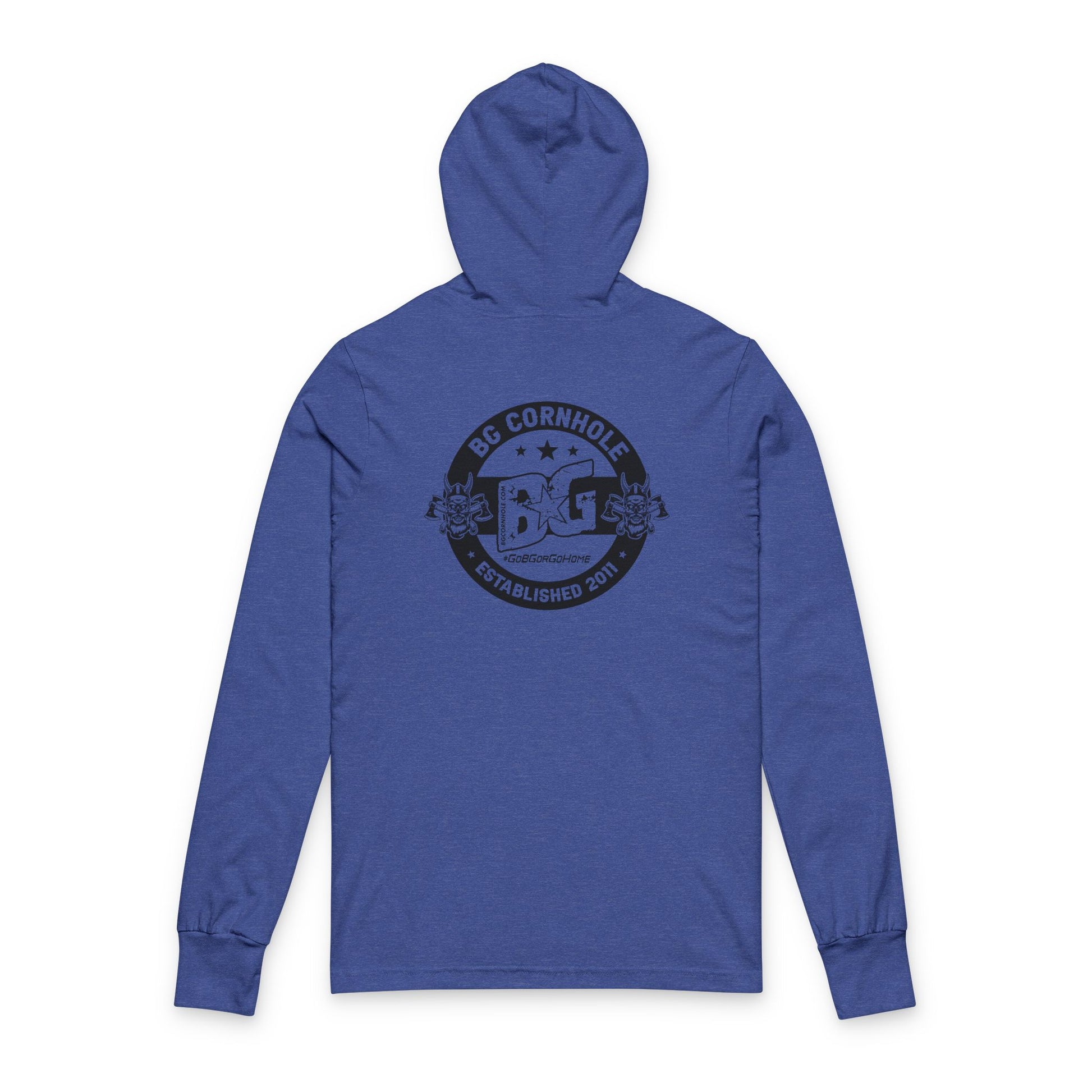 BG Unisex Hooded Long Sleeve Tee - Multiple Colors