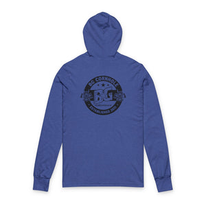 BG Unisex Hooded Long Sleeve Tee - Multiple Colors