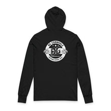 Load image into Gallery viewer, BG Unisex Hooded Long Sleeve Tee - Multiple Colors