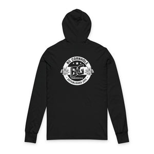 BG Unisex Hooded Long Sleeve Tee - Multiple Colors