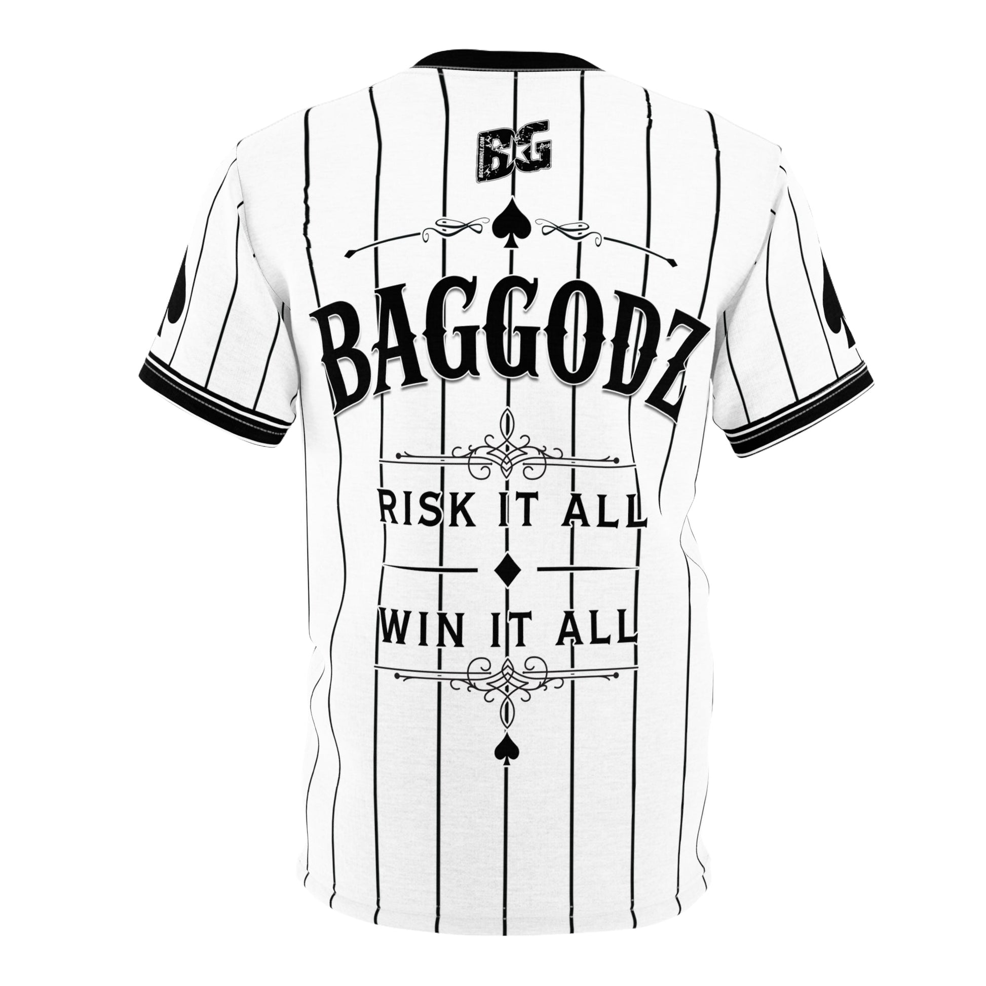 BG / CaddySack "Risk It All" Pinstripe Jersey (Non-Custom)