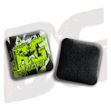 Load image into Gallery viewer, 2026 AMBASSADOR BG VALKYRIE - &quot;Acid Burn&quot; - ACL Pro Stamped Cornhole Bags - SET OF 4 BAGS
