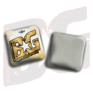 2025 BG Kingslayer "Off-White" - ACL Pro Stamped Cornhole Bags - SET OF 4 BAGS