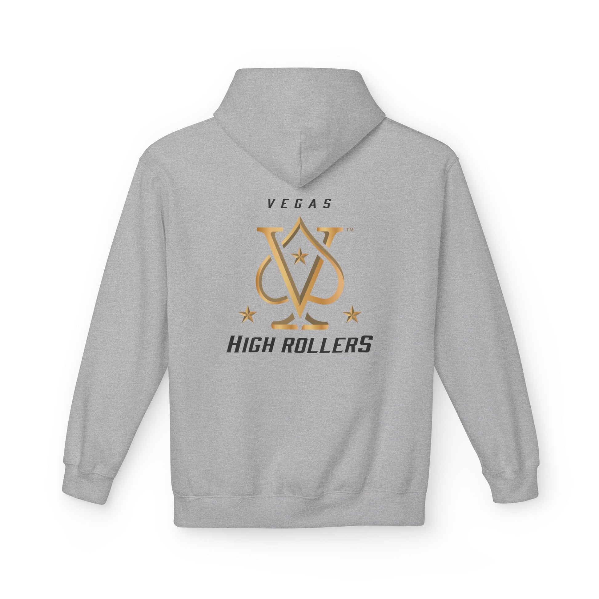 Vegas High Rollers Double Sided Unisex Gildan Hoodie - Multiple Colors