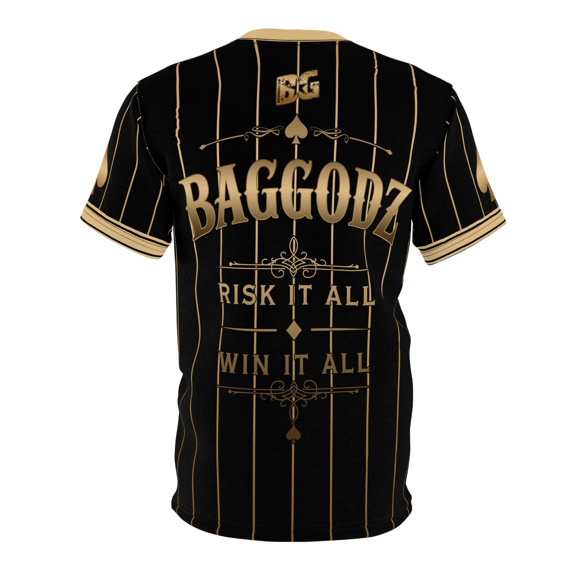 BG / CaddySack "Risk It All" Pinstripe Jersey (Non-Custom)