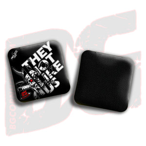 2026 BG Multiple Bag Types "They Not Like Us" - ACL Pro Stamped Cornhole Bags - SET OF 4 BAGS
