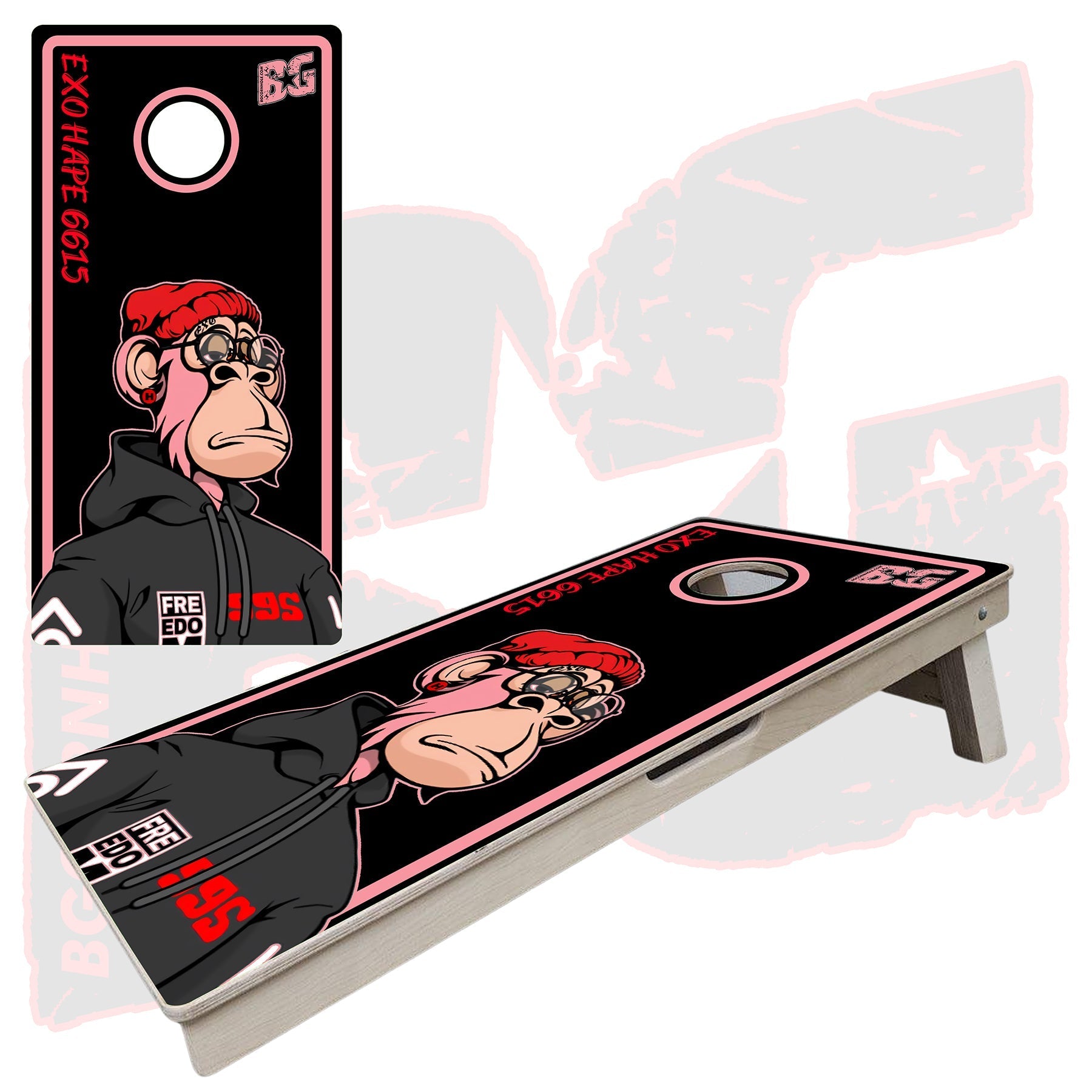 BG "NFT" Cornhole Boards - Elite Model