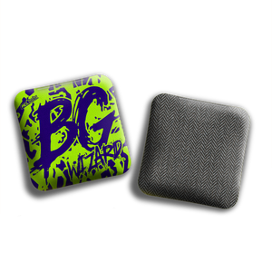 BG Wizard 4" Mini Cornhole Bags - “AGGRESSIVE” - Set of 4 Bags