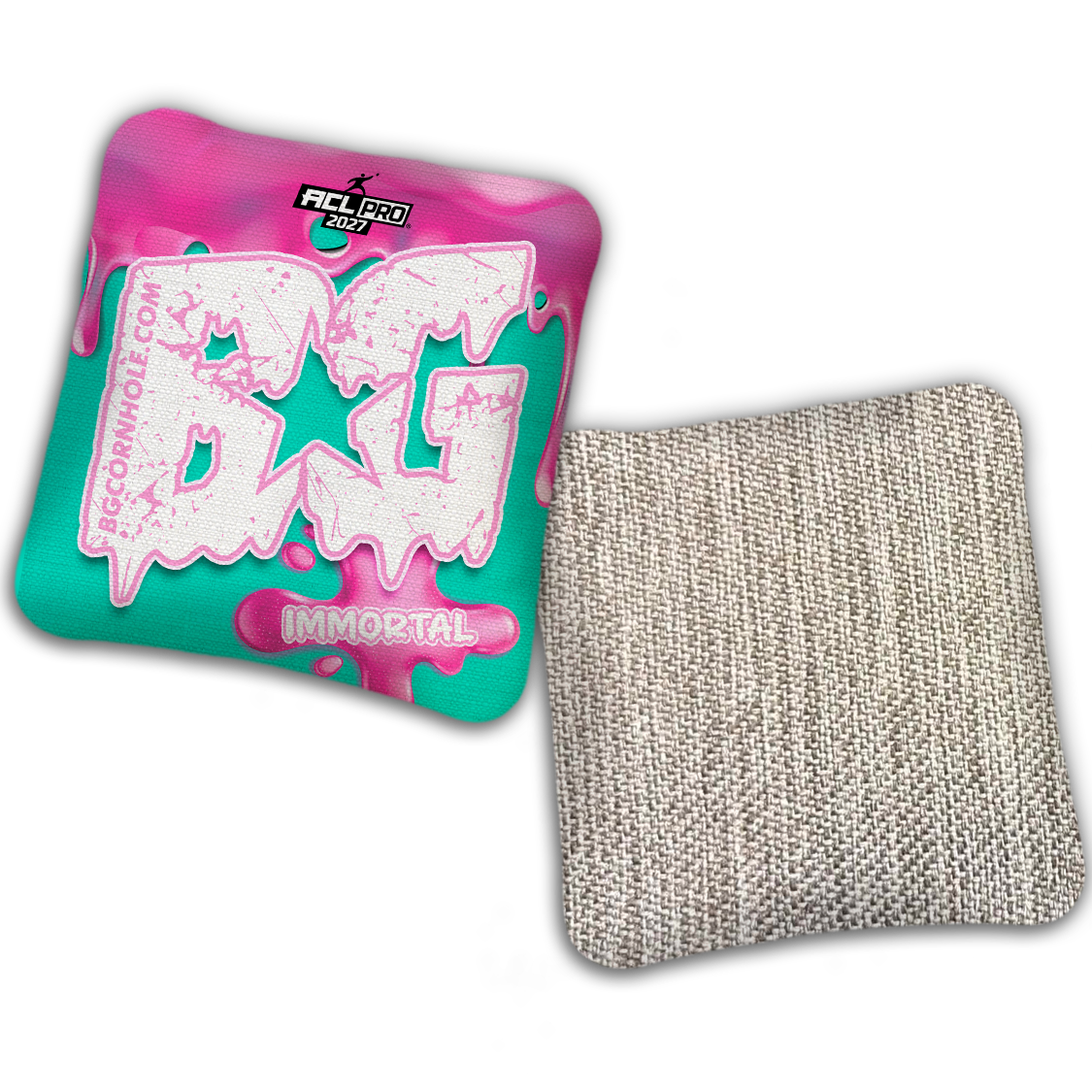 2027 ACL - BG Multiple Bag Models "DRIP" - Pro Stamped Cornhole Bags - SET OF 4 BAGS