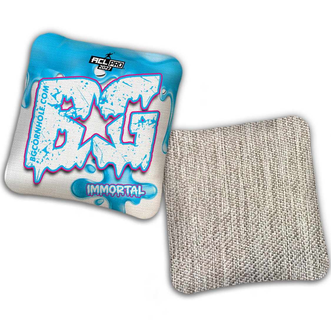 2027 ACL - BG Multiple Bag Models "DRIP" - Pro Stamped Cornhole Bags - SET OF 4 BAGS