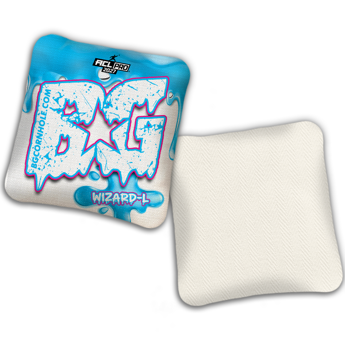 2027 ACL - BG Multiple Bag Models "DRIP" - Pro Stamped Cornhole Bags - SET OF 4 BAGS