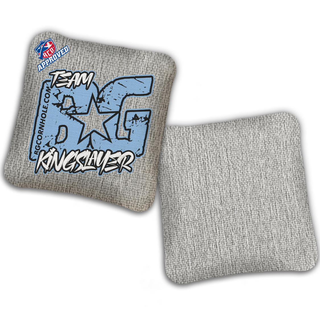 2027 ACO- BG KINGSLAYER “ESPN THROWBACK COLORMATCH" - Pro Stamped Cornhole Bags - SET OF 4 BAGS
