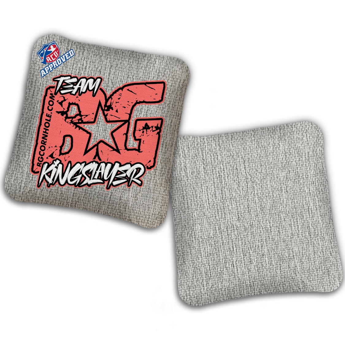 2027 ACO- BG KINGSLAYER “ESPN THROWBACK COLORMATCH" - Pro Stamped Cornhole Bags - SET OF 4 BAGS